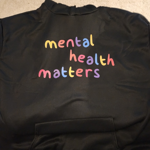 MENTAL HEALTH MATTERS SWEATSHIRT NWOT - Picture 2 of 4